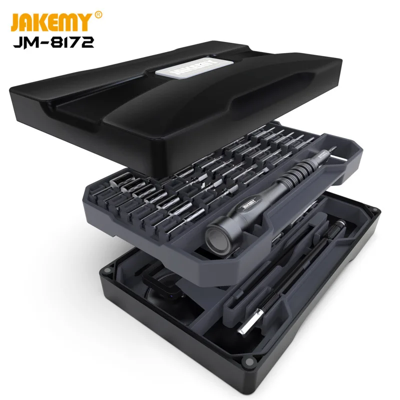 £14.97 Jakemy Jm 8172 Multifunction Screwdriver Repair Tool Set With S2 Magnetic