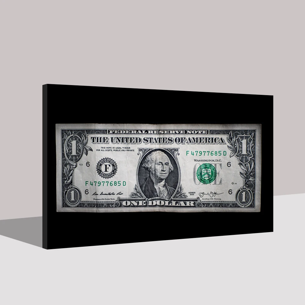 Canvas HD Prints US Dollar Poster Wall Art Home Decoration Paper Money Painting Modular Currency
