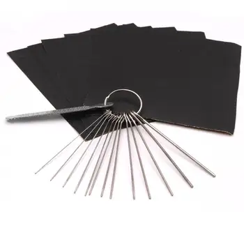 

Portable Guitar Repair Tools Guitar Nut Slotting File Saw Rods Slot Filing Set Luthier Replacement Accessory