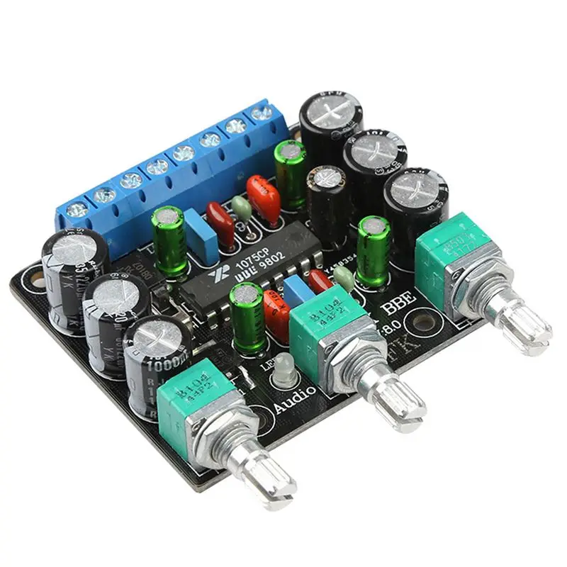 XR1075BBE Tone Board BBE Digital o Power Amplifier Front-End Processor Support AC/DC to Beautify the Actuator Plate | Электроника