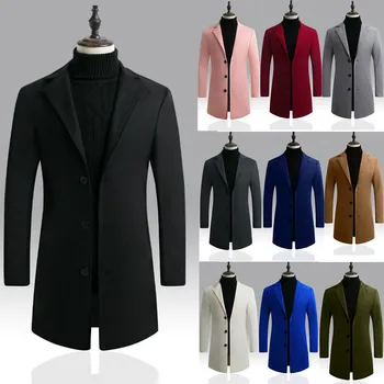 

Coat 2019 New Fashion Men Winter Style Fashionable Warm Snowflake Windbreaker Coat Pure Coat