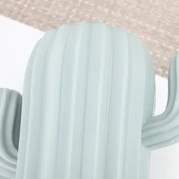

Cactus Desktop Organizer Pencil Pen Holder Container Brush Pot Stationery Office K1AB