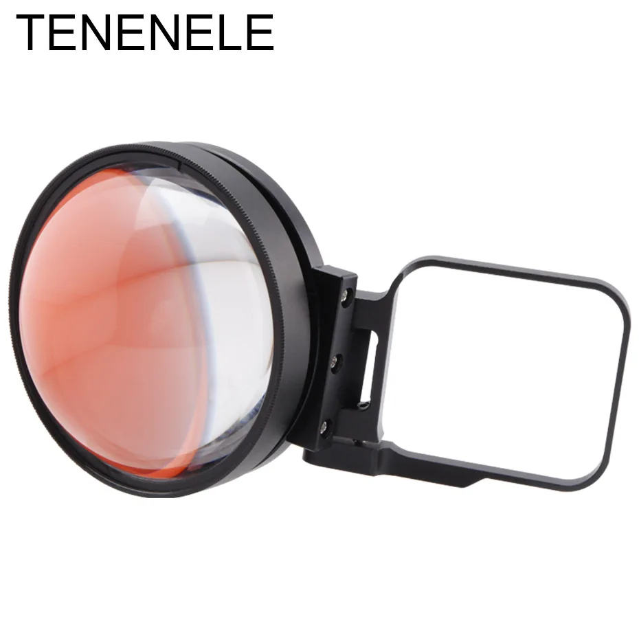 para Gopro Hero Câmera de Ação Anel para Gopro Habitação à Prova Filtro Lente Macro 24x Mergulho Vermelho Adaptador Anel 5 - 6 Dwaterproof Água 7 2020 - Image 3