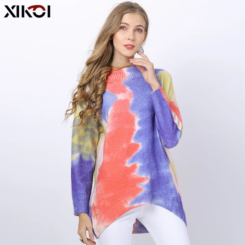 rainbow jumper dress