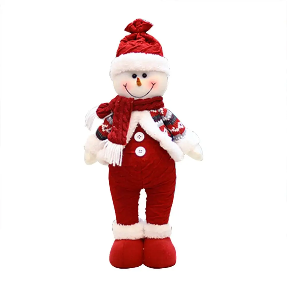 Santa Claus Рождественская кукла украшение Рождественская елка инновационный Санта Снеговик окно большой размер куклы домашний Декор Санта Клаус Снеговик Лось - Цвет: Santa Claus