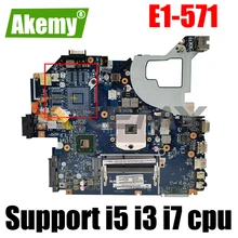 Akpadrão-placa-mãe para computador portátil q5wv1, placa mãe para acer wireless nv56r LA-7912P hm77 hd4000 nbc0a11001, suporta i5, i3, processador i7