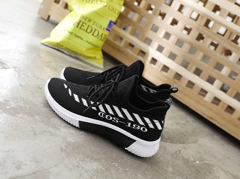 Donne Scarpe Da Tennis Primavera Maglia Delle Donne casual Scarpe Appartamenti Piattaforma trasolante Summet fitness Scarp