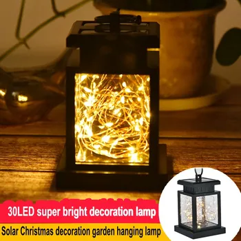 

Outdoor Clip Solar 30 LEDs Copper Wire Chandelier Solar LED Light Lawn Path Landscape Christmas Decoration Solar Garden Light