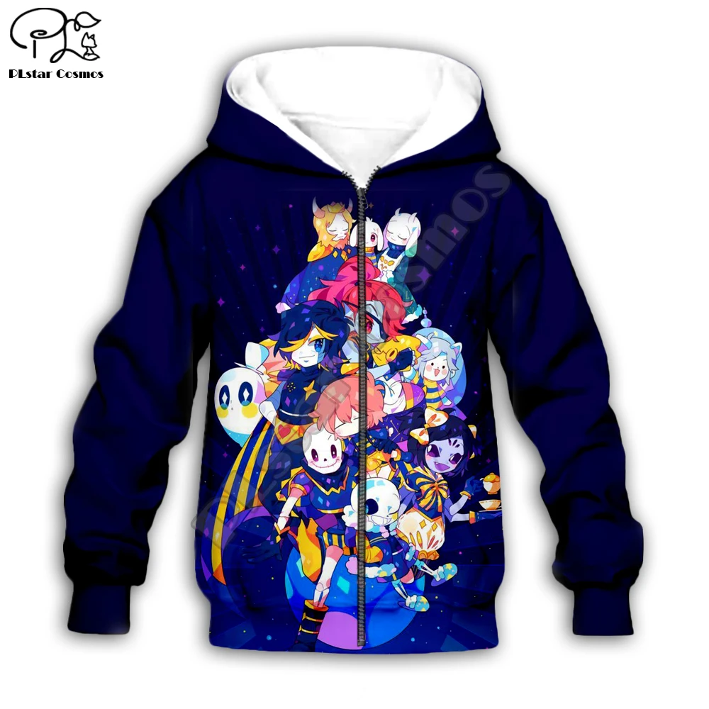 Детская одежда для малышей Одежда для детей толстовки на молнии с 3D-принтом «Undertale Sans Game»/топ с длинными рукавами и рисунком для мальчиков, штаны, стиль-4