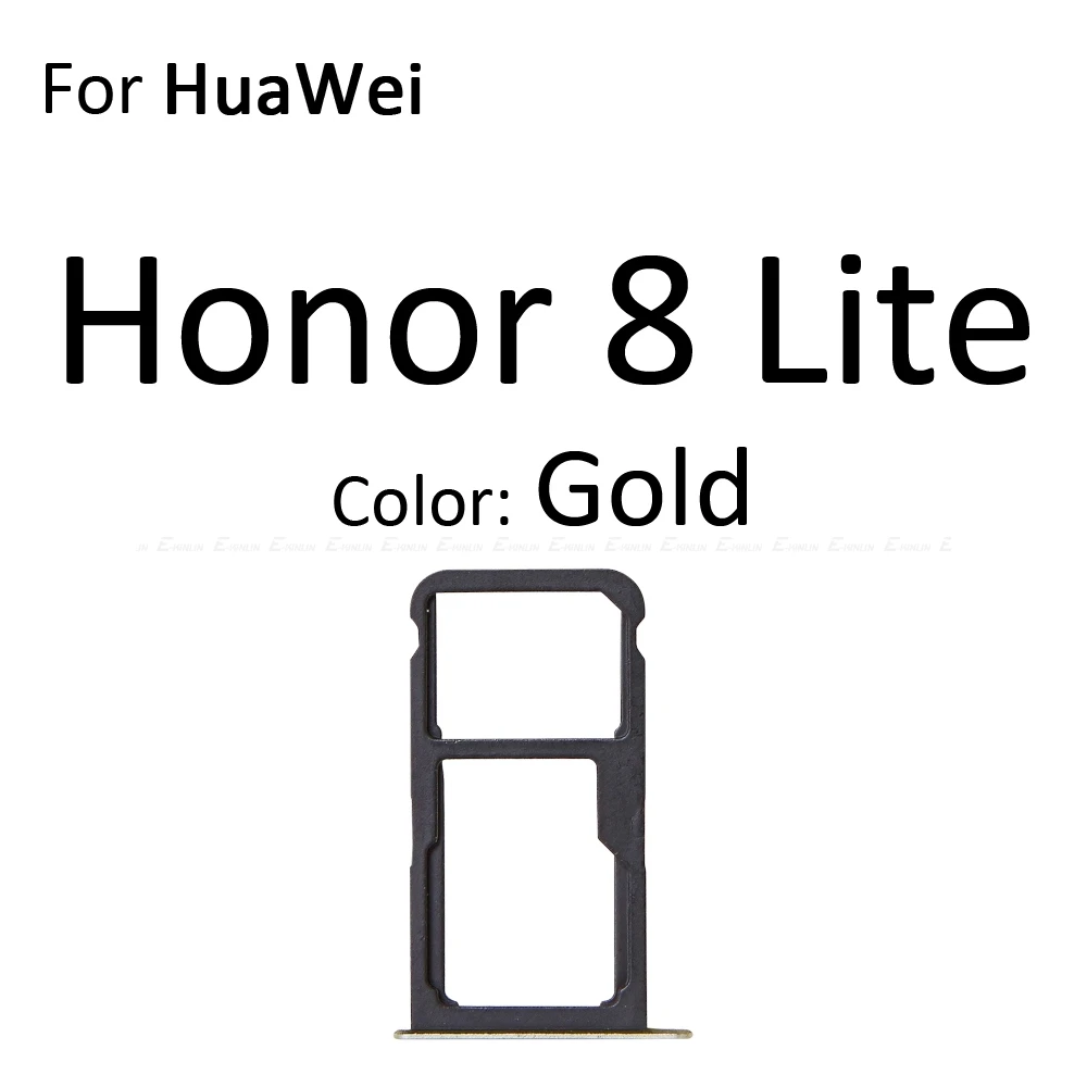 Высокое качество Micro SD/Sim карты лоток гнездо адаптера для Huawei Honor 8 Pro Lite Разъем Держатель Слот ридер контейнер