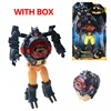 Light Digital Children Watches Boys Cartoon Robot Transformation Wristwatch Toy Mecha Robot Electronic Clock 4