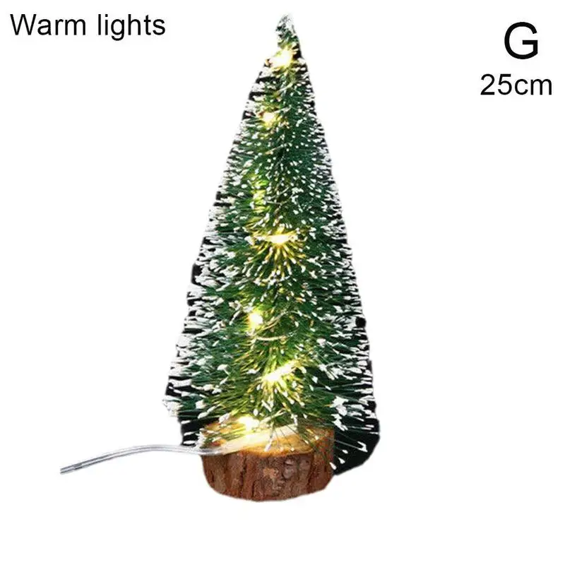 Knoghtdale Christmas Tree Lighting 2022 2022 Mini Led Glowing Flashing Christmas Tree With Trees Lights Xmas  Needles Pine Tabletop Frost Decor New Diy Desktop Year F8K3|Trees| -  Aliexpress