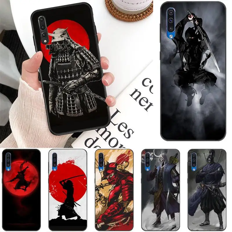 Japanese Samurai Ninja Phone Case For Xiaomi Mi 10 5 6 A2 A2lite A1 9 9SE 8Lite 8explorer Pocophone F1 Fundas Cove | Мобильные