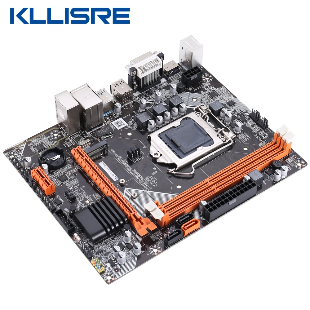 Kllisre B75 комплект материнской платы с Intel Core I5 3570 2x8 ГБ = 16 Гб 1600 МГц DDR3 настольной
