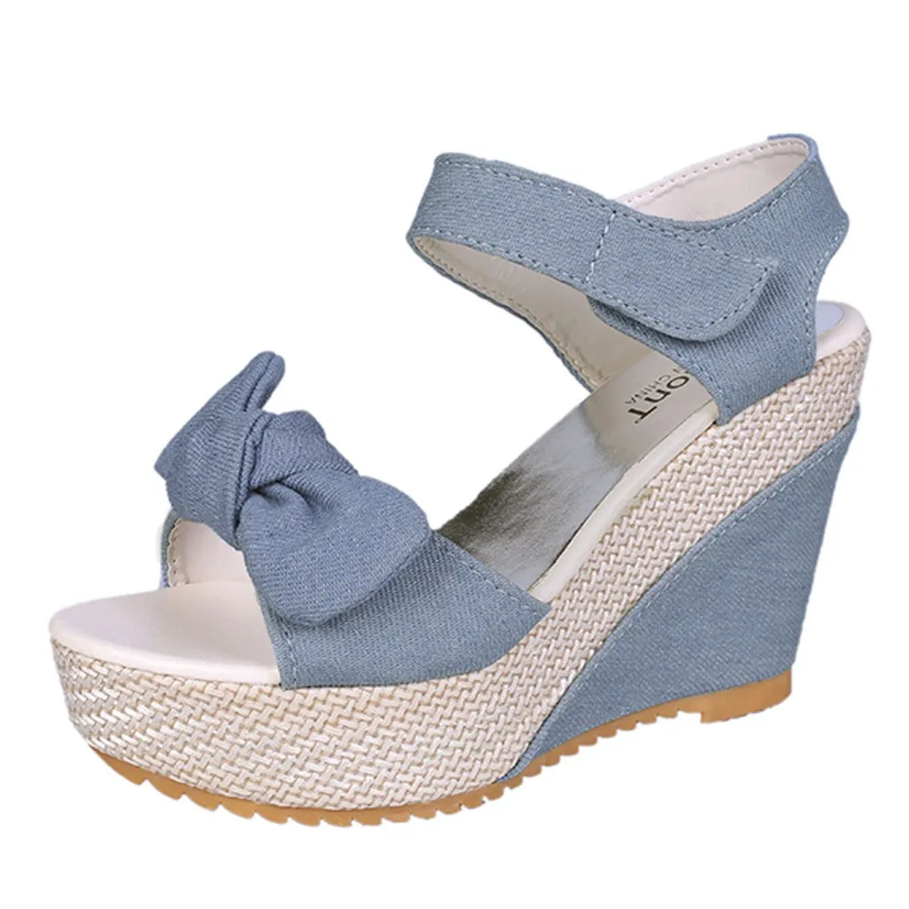 hemp wedge sandals