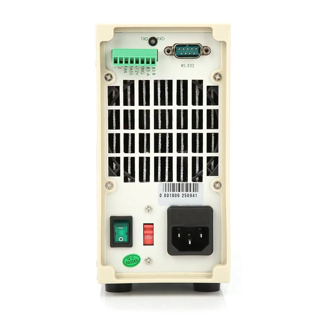 Kopen DANIU KP184 DC Elektronische Belasting Batterij Capaciteit Tester RS485 232 400W 150V 40A AC110 220 V professionele Batterij Tester