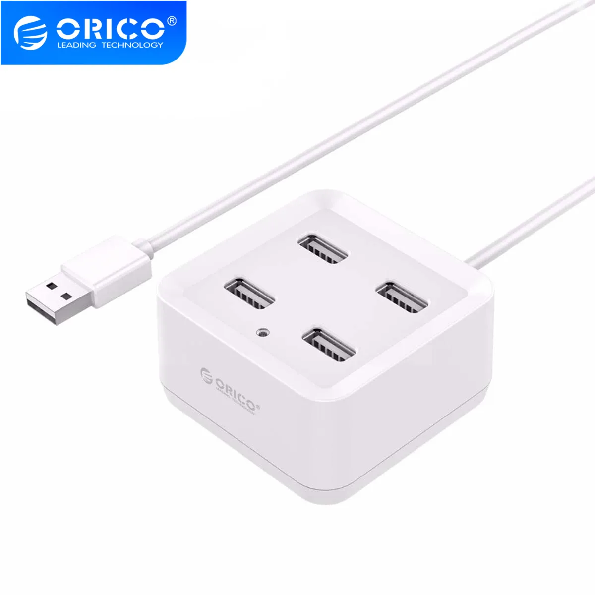 USB Концентратор ORICO 4 порта 2 0 для ноутбука и настольного компьютера мини