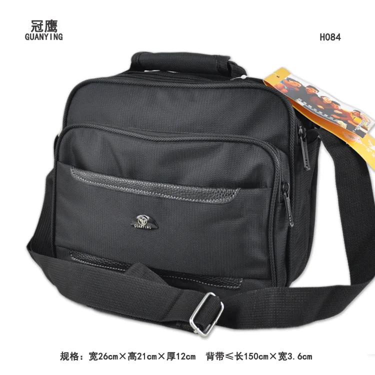 

[Factory Price] guan ying New Style One-Shoulder Men's Casual Hand Shoulder Bag Business Trip Travel Bag H084