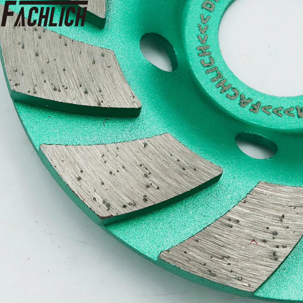1pc 100mm Diamond Turbo Row Grinding Cup Wheel 4inch Grinding Disc For Concrete Masonry and Some Other Construction Mater
