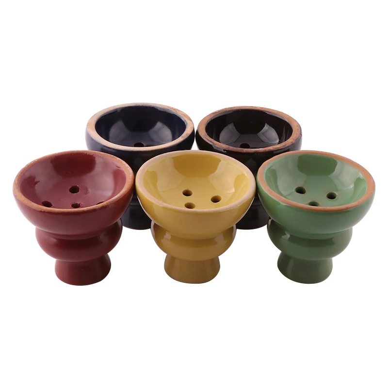 Ceramic Hookah Bowl For Hookah Shisha Accessories Tobacco Bowl Sheesha Narguile Chicha Cachimbas