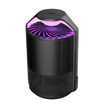 

Mosquito Gnat Moth Trapper Indoor Indoor Mosquito Eradicator Black Plug-in Mosquito Killer _WK