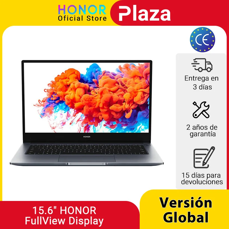 Глобальная версия Huawei Honor MagicBook 15 ноутбук 6 дюймов FHD AMD Ryzen 5 3500U 8 Гб 256 ГБ SSD 65 Вт
