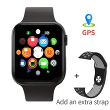 IWO 11+ Два ремешка/Набор для женщин и мужчин, умные часы, gps, пульсометр, измеритель артериального давления, Bluetooth IWO11, умные часы для Android IOS