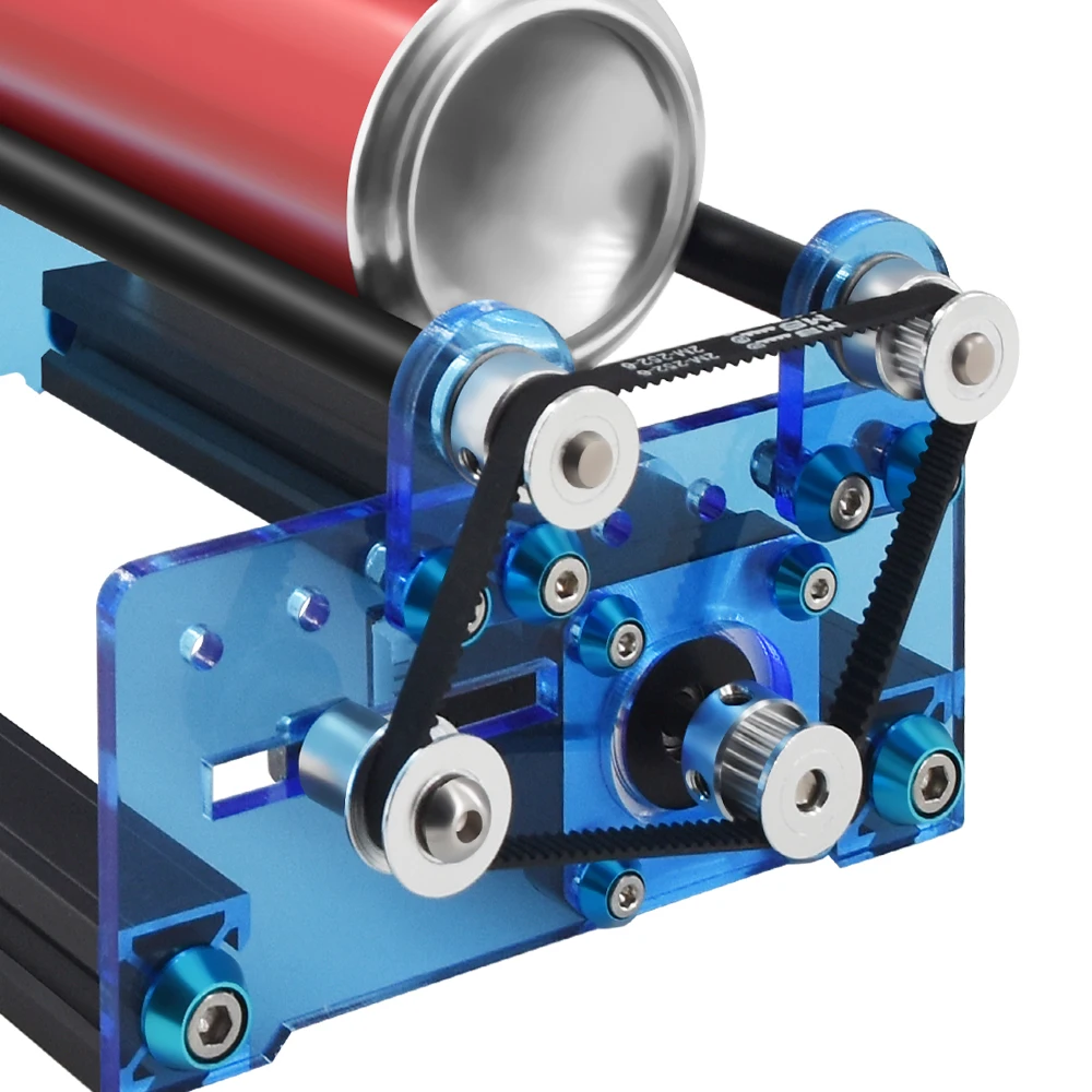 Máquina de Gravura do Laser do Cnc da Impressora 3d Y-eixo Módulo de Gravura do Rolo Rotativo com Motor para Gravar Latas de Objetos Cilíndricos - Imagem 2