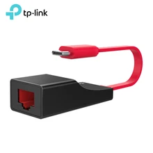TP-LINK TL-UF410 внешний USB проводной сетевой адаптер Ethernet type-C 10/100M к Ethernet RJ45 Lan для Windows/MAC/Linux