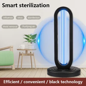 

38W Dropshipping UV Disinfection lamp Ultraviolet Lamp Air Sanitizer Purifier Eliminators Sterilizing Germicidal Light