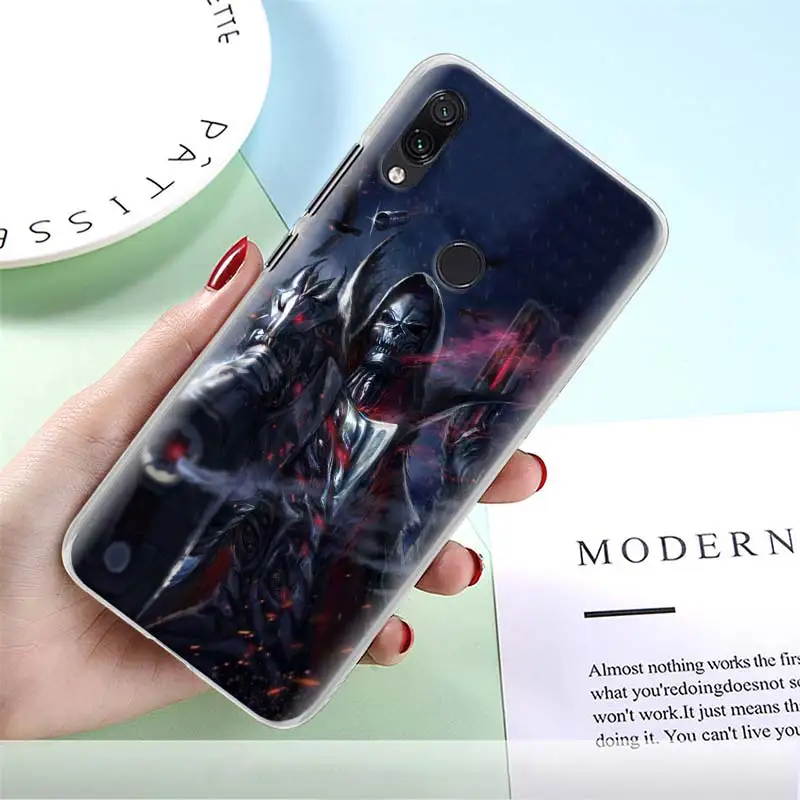 Чехол для телефона Grim Reaper Skull Skeleton для Redmi 7 7A 8A K20 Pro 6 6A 5 Plus Redmi Note 5 6 7 8 Pro 8T S2 GO