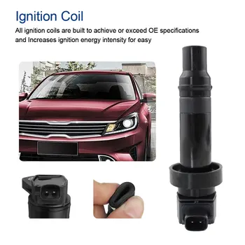 

4pcs Ignition Coil Assembly High voltage line 27301-2E000 For Hyundai Accent I20 I30 Elantra KIA Rio Cerato Ceed