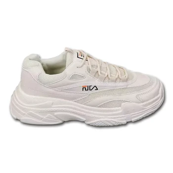 

Outdoor Male Jogging Shoes Fashion Sport Causal Shoes Men Lace-up Sneakers Pure white Sneakers Thick bottom 2020