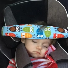 Новая регулируемая Безопасность детей малышей автомобильное сиденье сон ворс помощи головы поддерживающий ремень Открытый Путешествия Аксессуары Уход за ребенком