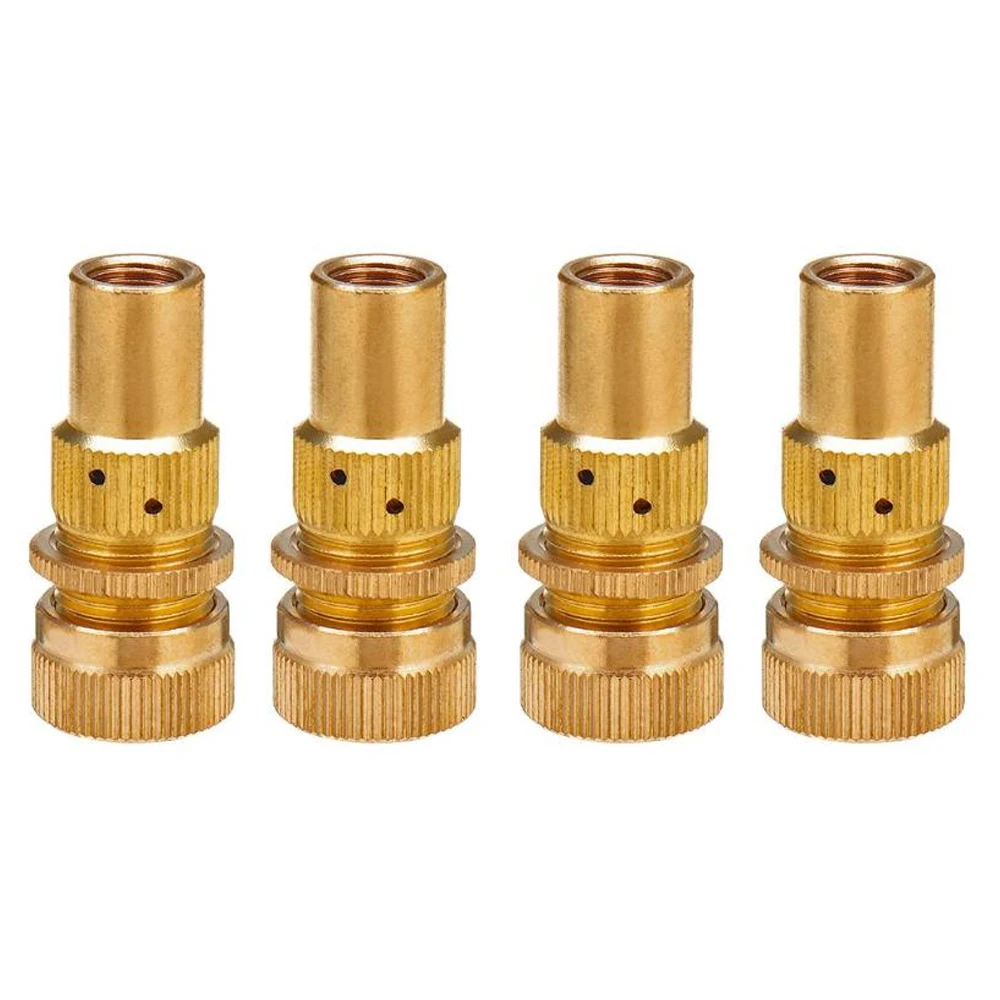 DSYCAR 범용 황동 오프로드 자동 타이어 디플레이터 액세서리, 편리한 블리더, 6-30 PSI, 4 개