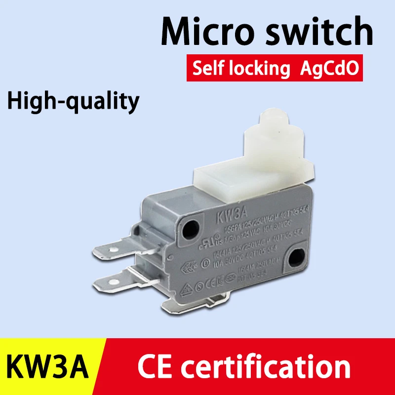 Jongleren Ik heb het erkend Chinese kool KW3A Magnetron Deur Micro Schakelaar 125V/250V 16A Normaal Open Schakelaar  V 16 1C25 Self Locking Type Lock up Switch V 15 1C25|Schakelaars| -  AliExpress