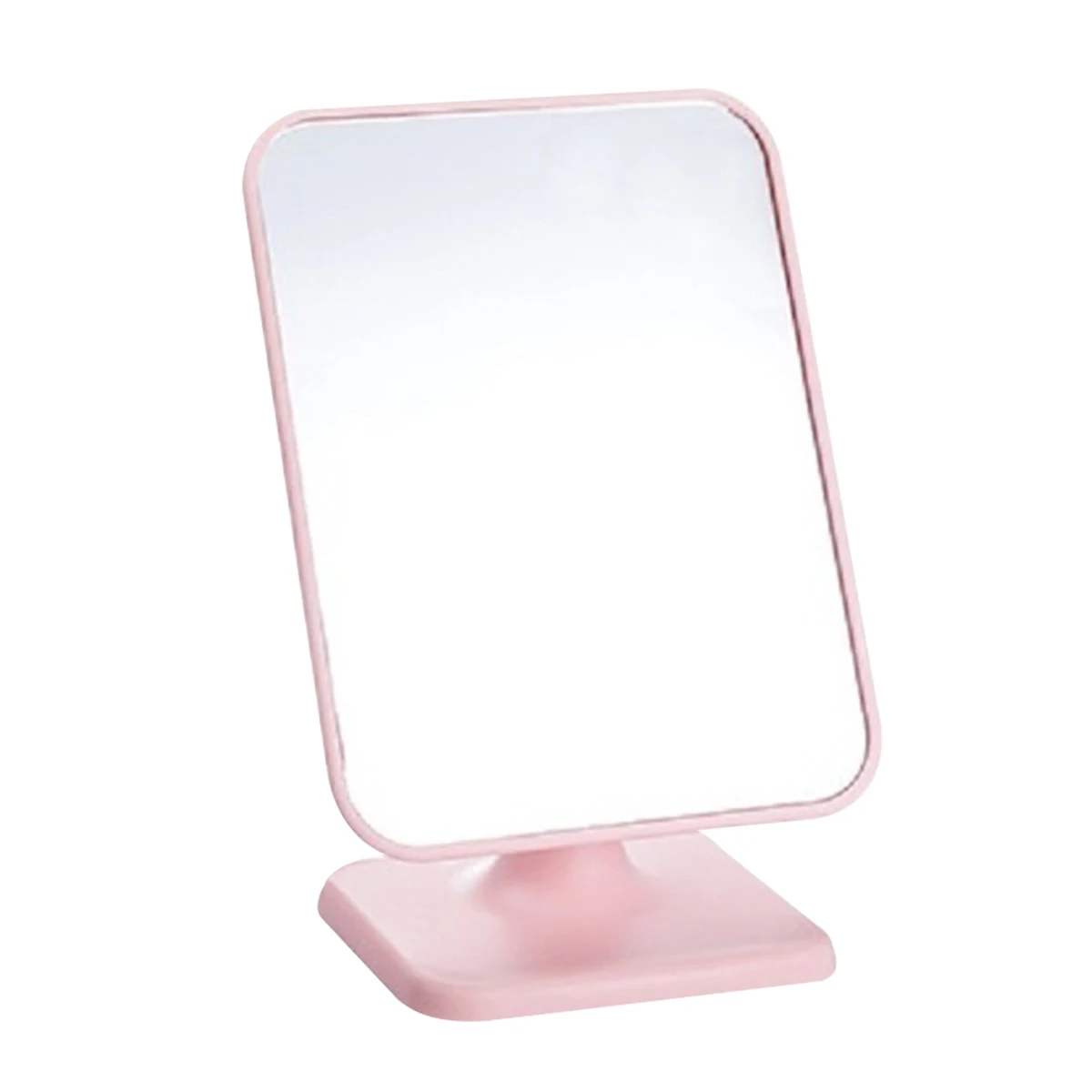 Pink NO LED Mirror Косметическое косметическое зеркало с 16/22 светодиодный подсветкой с поворотным сенсорным экраном, косметическое зеркало, косметическое настольное туалетное зеркало, настольная подставка, зеркала - Цвет: Pink NO LED Mirror