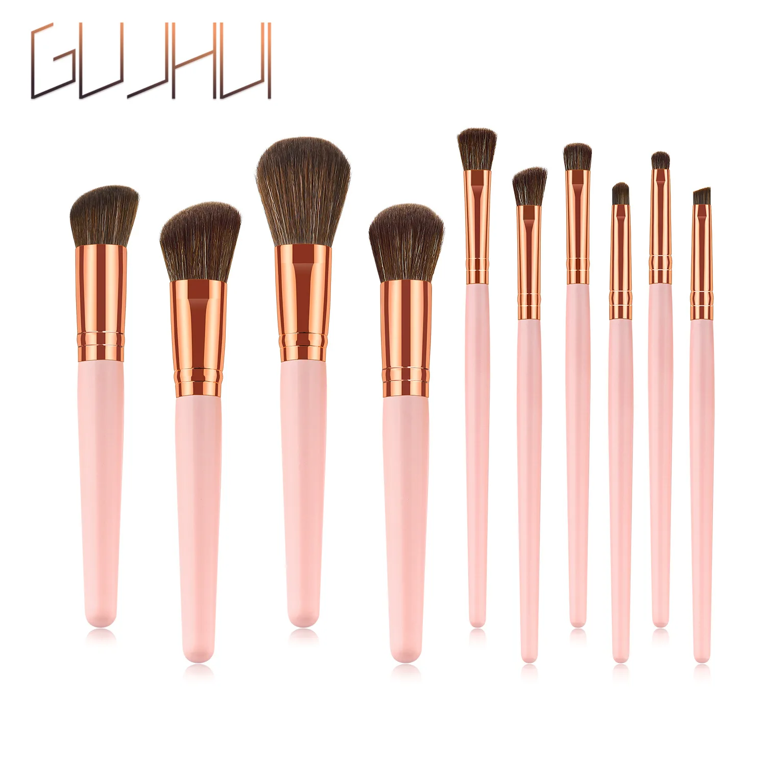 

10 sets of cosmetic brushes GUJHUI