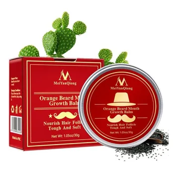 

30ml Natural Beard Oil Balm Moustache Styling Conditioner Moisturizing Smoothing Gentlemen Beard Organic Balm for Men Grooming