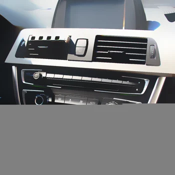 

Chrome Front 4x Dashboard Center Console Cover + U-Shape Trim kits Fit for BMW 3 4 Series F30 F31 F32 F34 F36 316 318 320 420