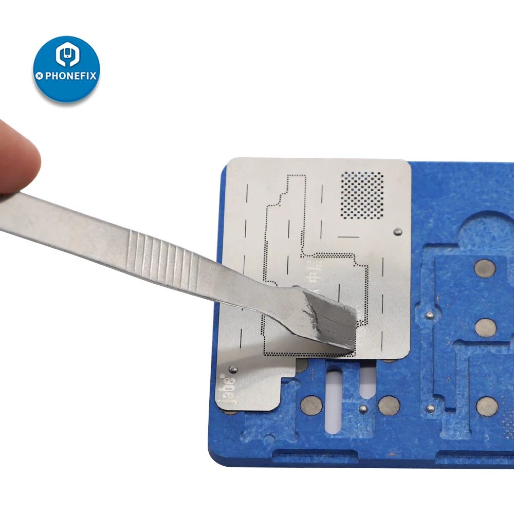 Flux Scraper Stainless Steel Spudger BGA Paver Scraper Solder Paste Metal Spudger Opening Tool for iPhone ipad BGA Repair