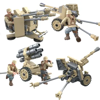 

World War II Military Series Battle of Tunisia Special forces SWAT soldier Figures Accessories Building blocks Toys Gifts