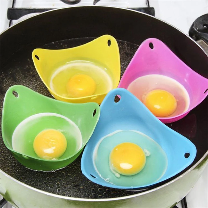4 шт., инструмент для приготовления яиц-паше, кухонный силиконовый инструмент, чашка для выпечки, кулинарные стручки, пароварка для яиц, удобный бытовой, высокое качество