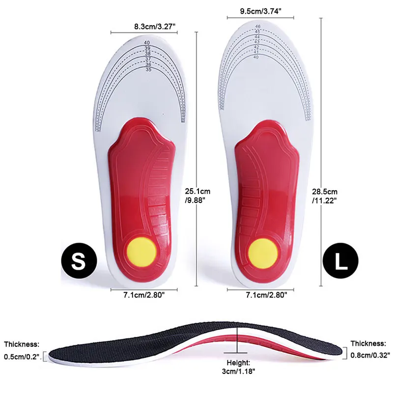 Новые стельки для плоскостопия ортопедические подкладки для поддержки свода стопы ортопедические стельки для обуви вставки для ухода за ногами колодки для мужчин и женщин