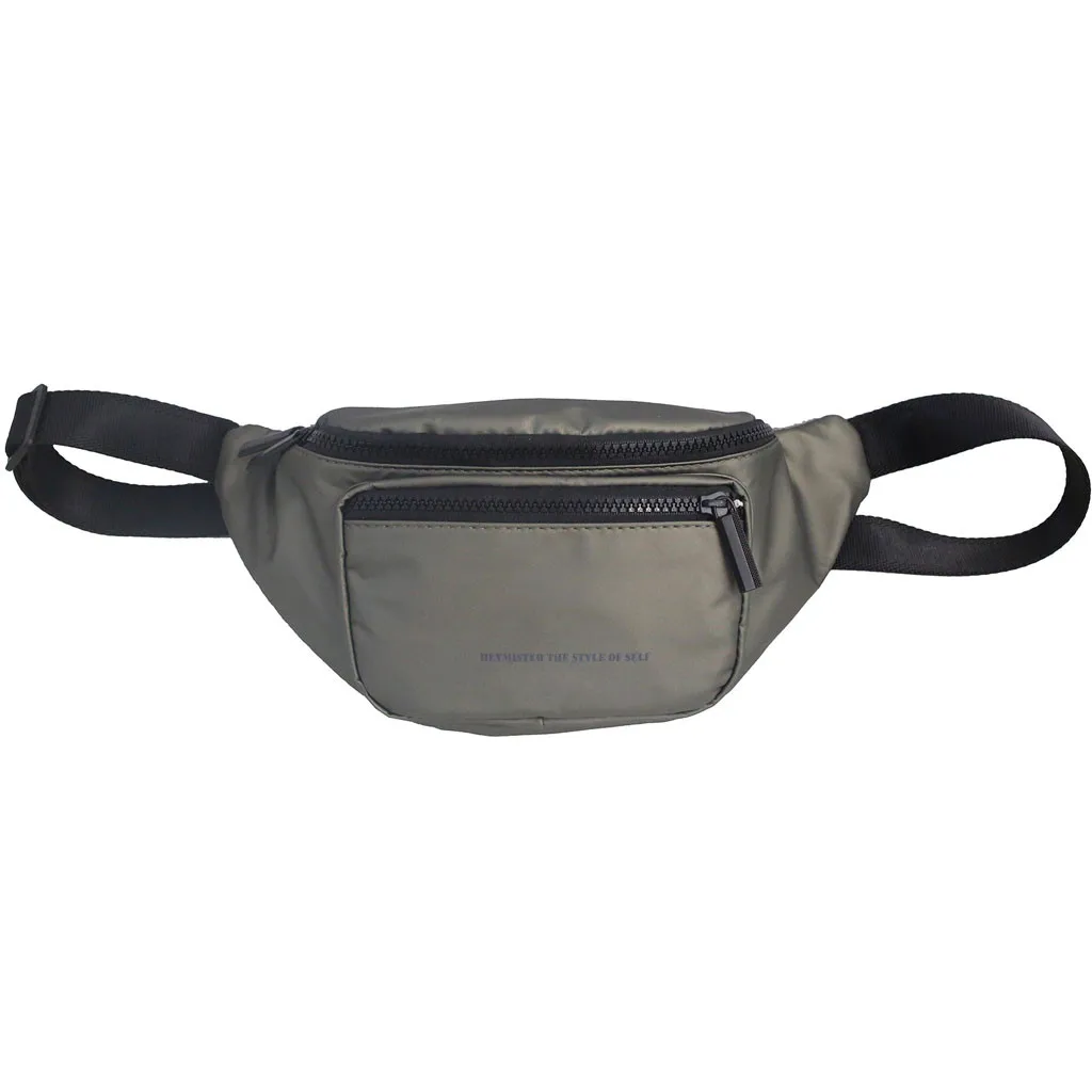 CONEED Fashion Waist Packs Unisex Large Capacity Sports Messenger Shoulder Bag Pouch For Women Run Outdoor Sports Chest Bag