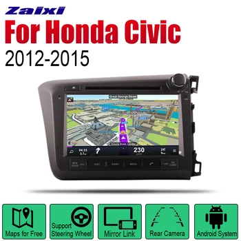 

Android 2 Din Auto Radio DVD For Honda Civic 2012 2013 2014 2015 Car Multimedia Player GPS Navigation System Radio Stereo RHD