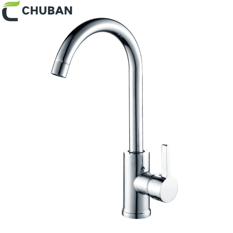 CHUBAN-grifo de cocina de aleación de cobre, mezclador de agua caliente y fría, accesorios de cocina C1