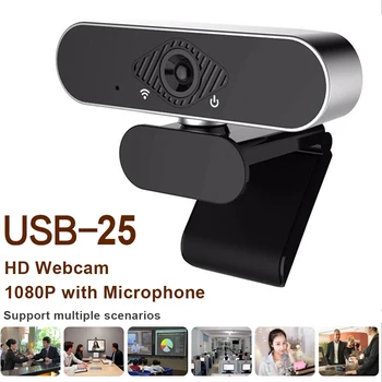 

USB25 Full HD 1080P Web Camera Built-in Microphone USB Webcam for Win 10 8 7 Digital USB Video Recorder Home Office