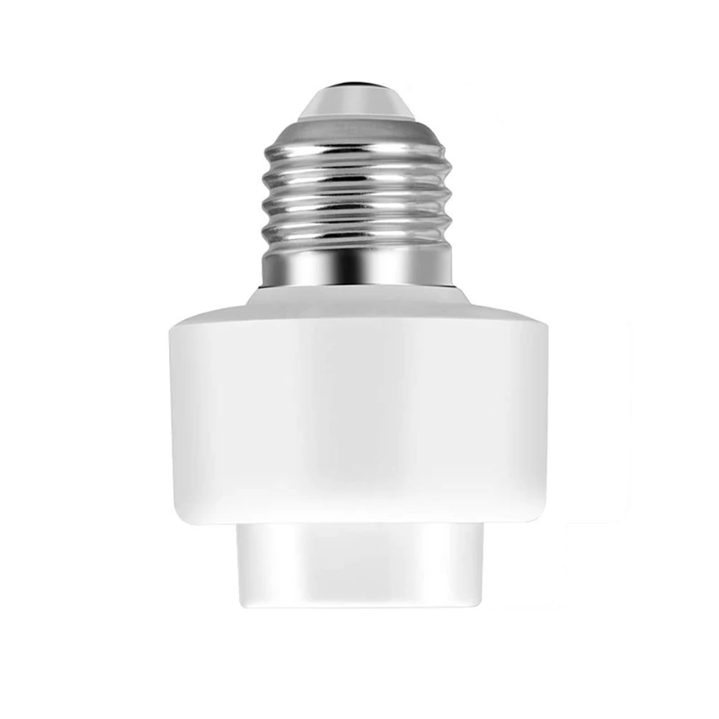 

WiFi Smart Light Sockets E27,Led Smart Lamp Head Remote Control,Timing,Voice Control Intelligent Lamp Head Work with Alexa Googl