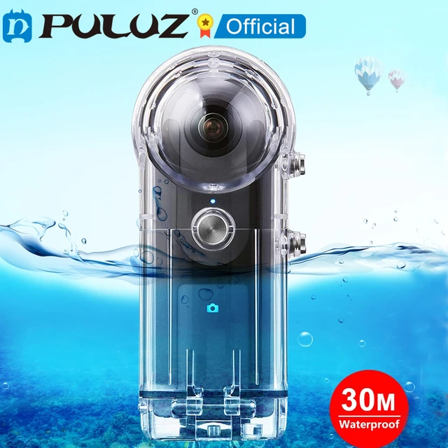 PULUZ 30m Underwater Waterproof Housing Protective Case for Ricoh